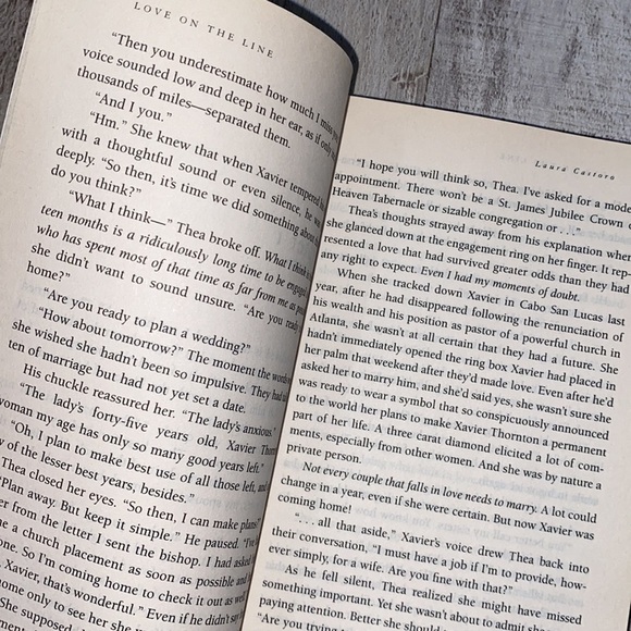 Love on the Line by Laura Castoro paperback novel - Picture 5 of 6